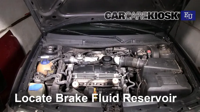 2001 Audi A3 TDI 1.9L 4 Cyl. Turbo Diesel Brake Fluid